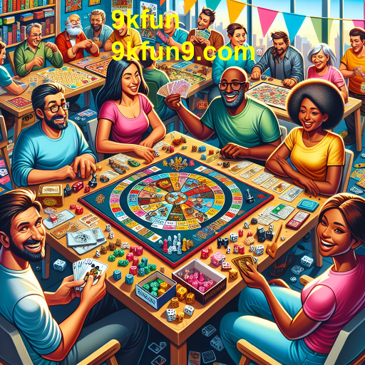 A Magia dos Jogos de Tabuleiro no 9kfun